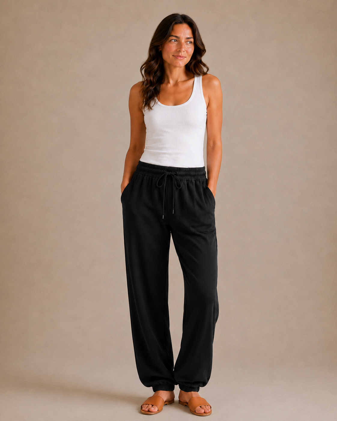 Everyday Jogger Sweatpant - Black view [[c:black]]